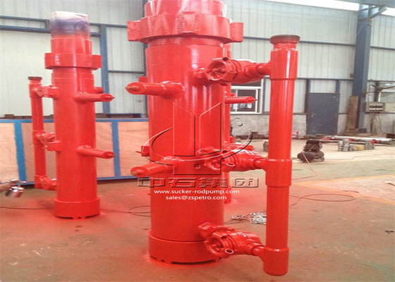 API 6A Single Double Plug Cementing Head Tool For Pumping Slurry Releasing Plug