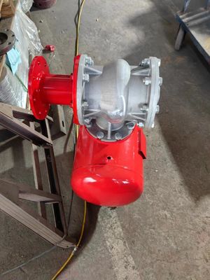 مدفع هوائي عالي الحرارة لصناعة الحفر في حقول النفط مع سفينة عالية الضغط