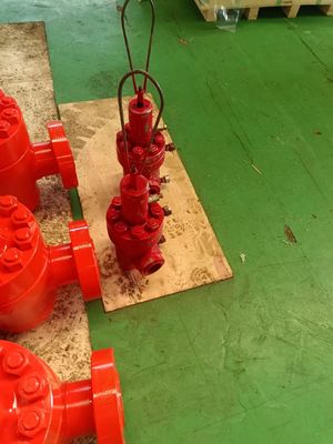 2000-15000 PSI ضغط العمل الزائف شجرة عيد الميلاد بوابة الصمام الرئيسي لجهاز حقول النفط