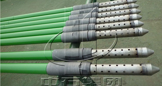 مضخة قضيب المصاصة الصناعية مع مضخة لوحة Chorme برميل B11-200 بخاخ مكبس معدني P21-200
