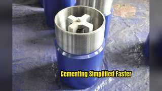 حذاء عوامة حقول النفط: تقليل الأسمنت وتوفير الوقت